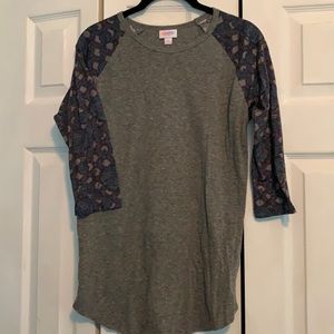 LuLaRoe Stained Glass Roses Randy size S